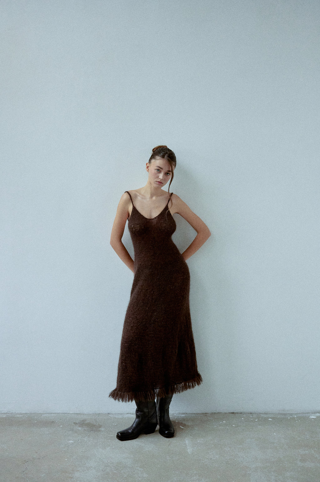 Hand-knitted Ofelia dress