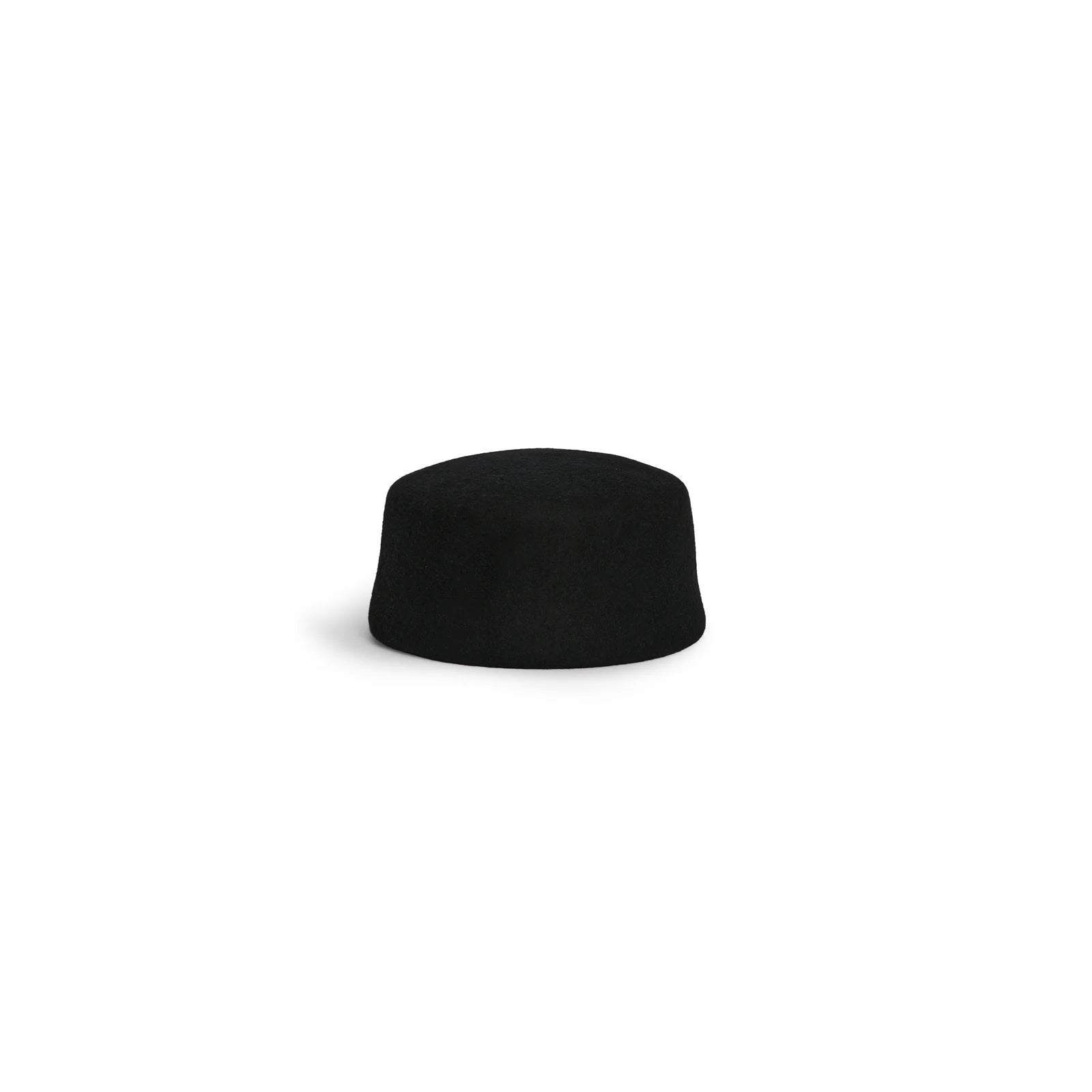 Black Oud Wool Toque