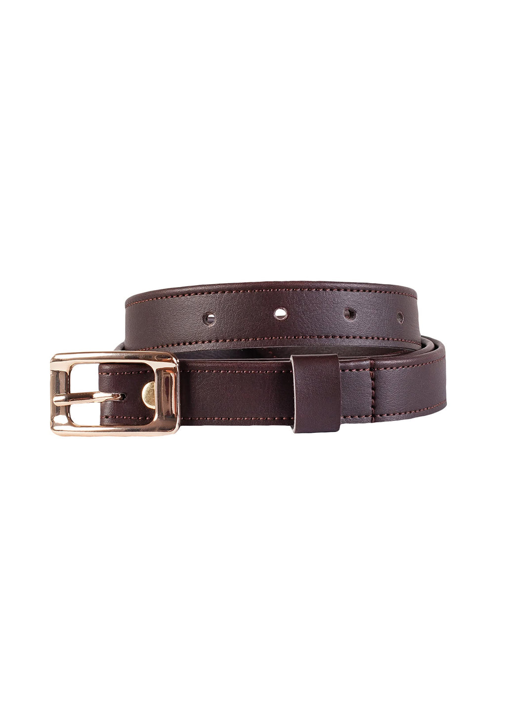 Belt Corn Leather Chocolate