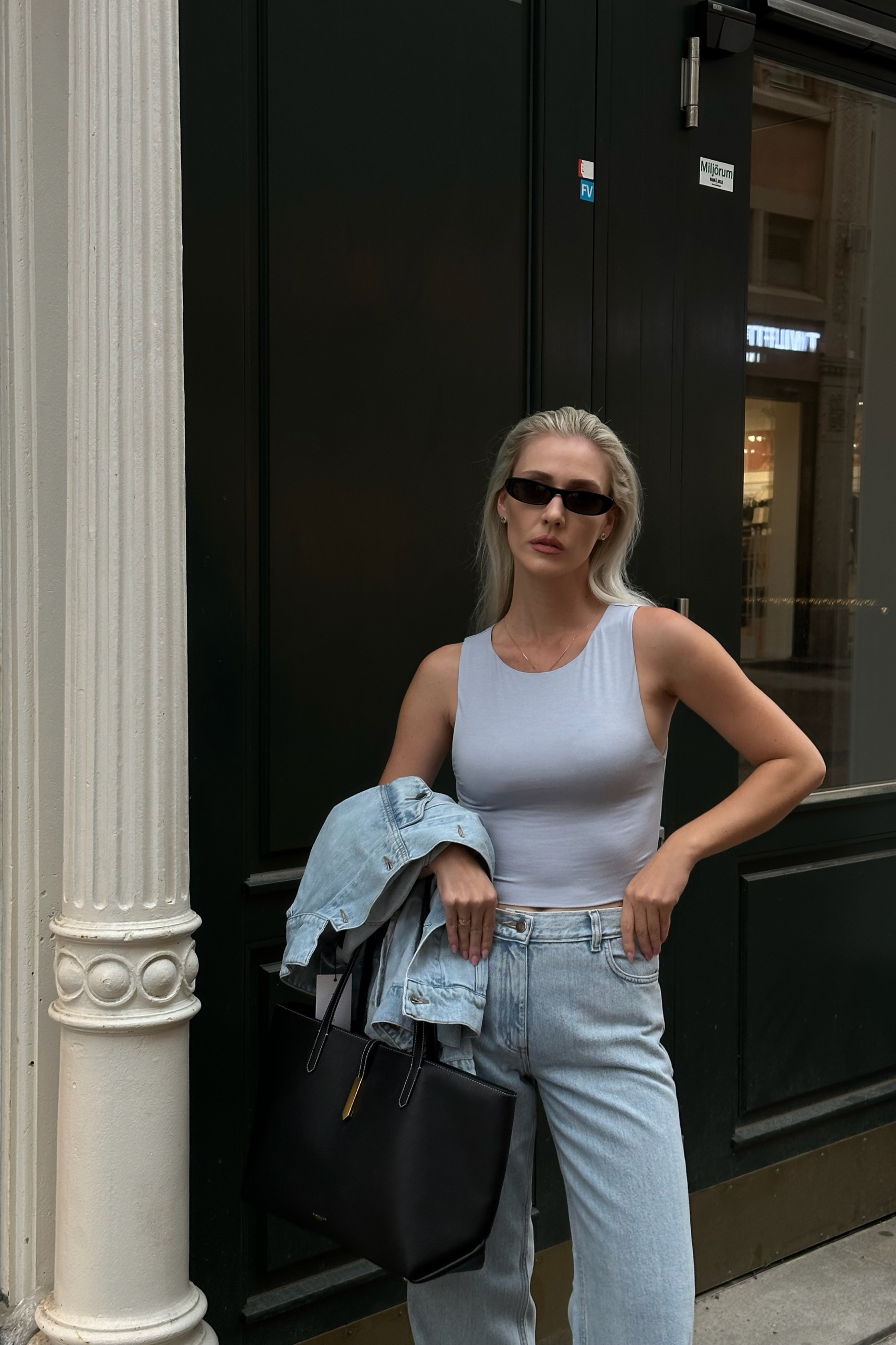 Crop Top in Blue