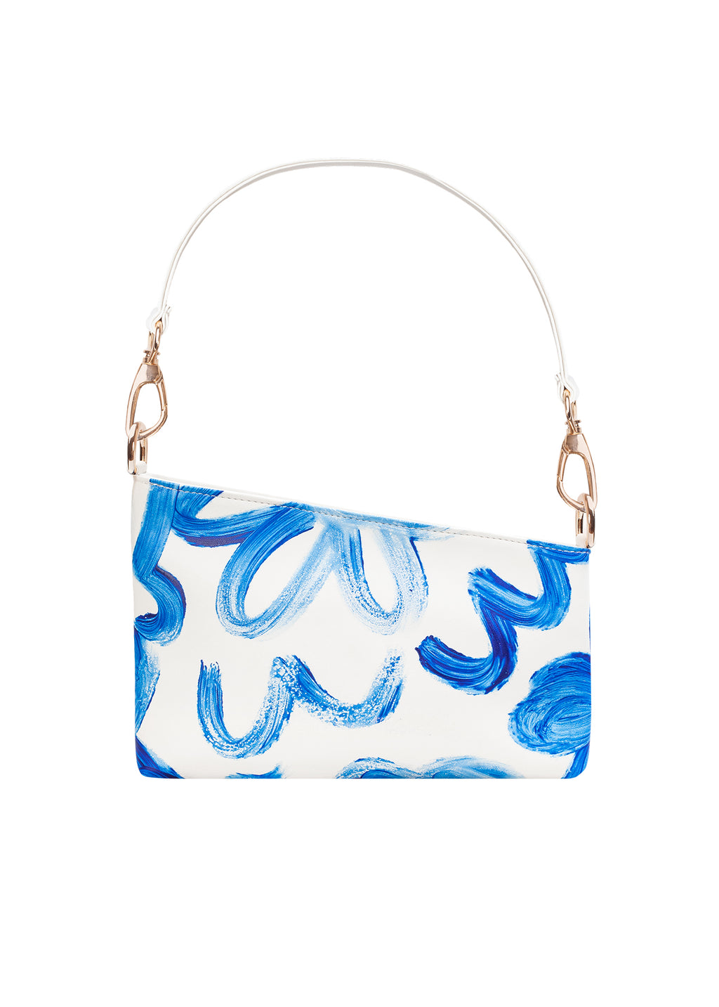 Baguette Bag cream flowers