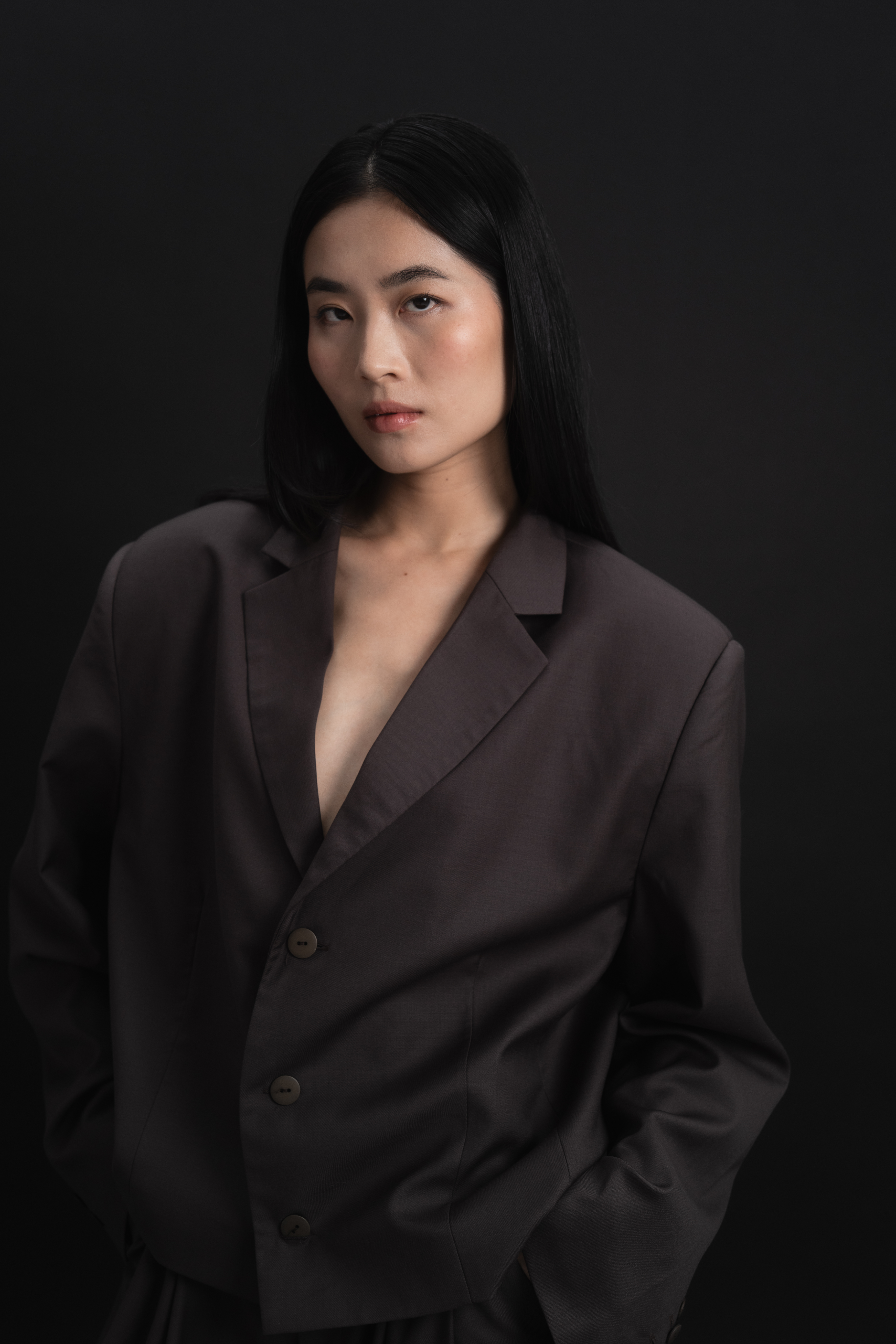 Cinnamon Wool Blazer