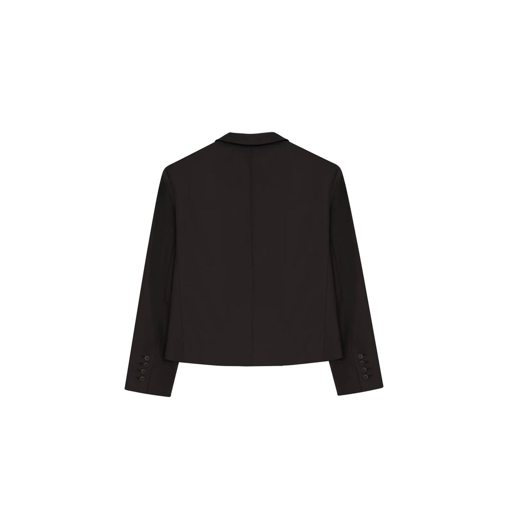 Cinnamon Wool Blazer