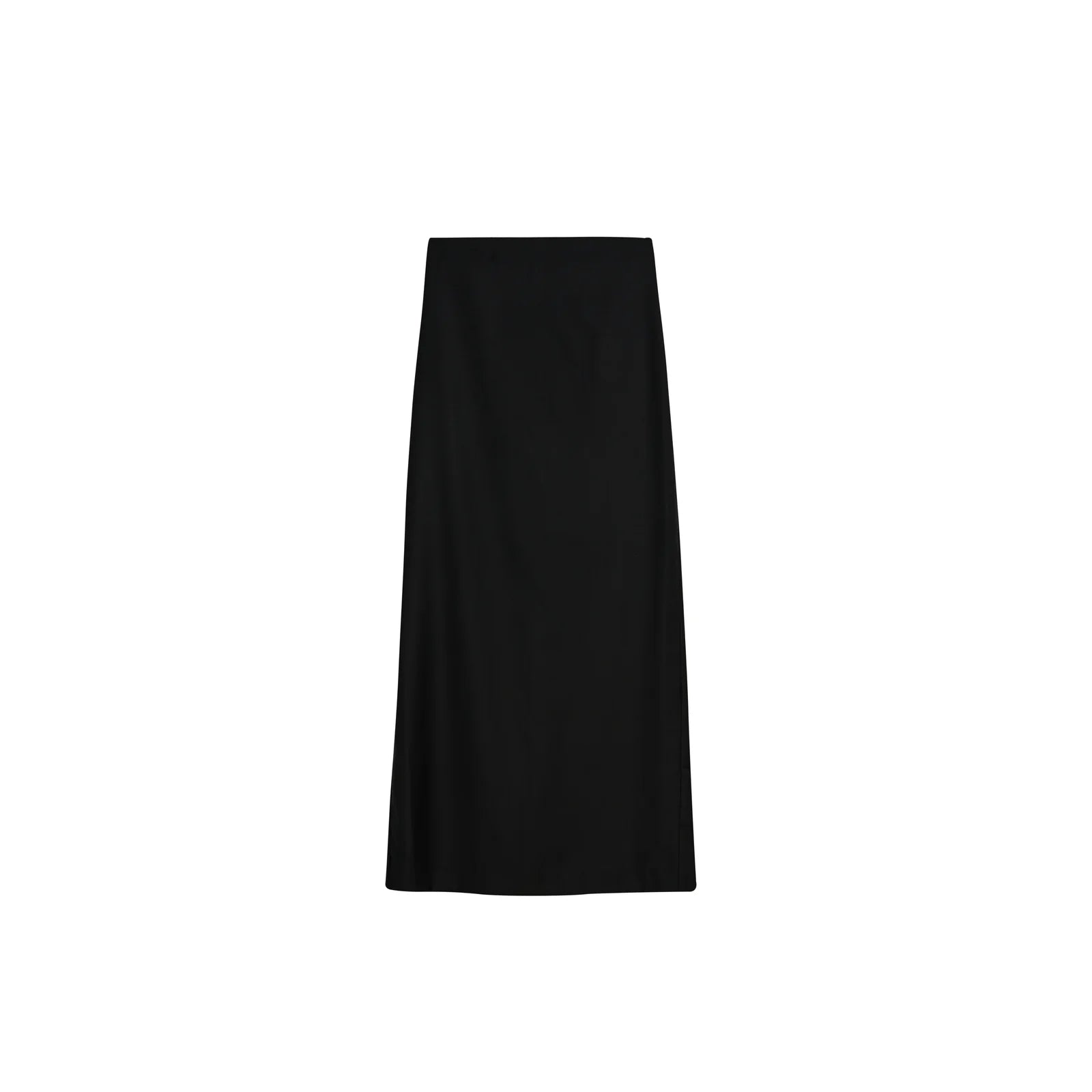 Black Oud Wool Skirt