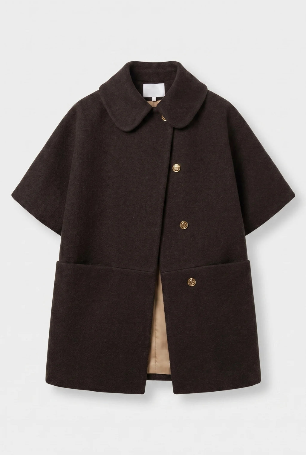 Short MOK Coat - Chocolate