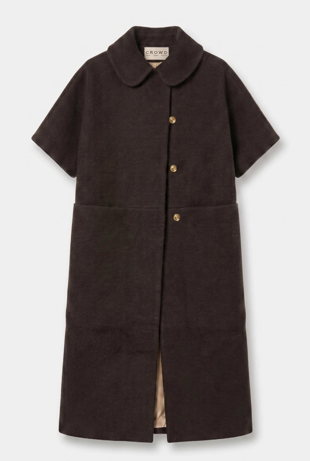 Long MOK Coat - Chocolate