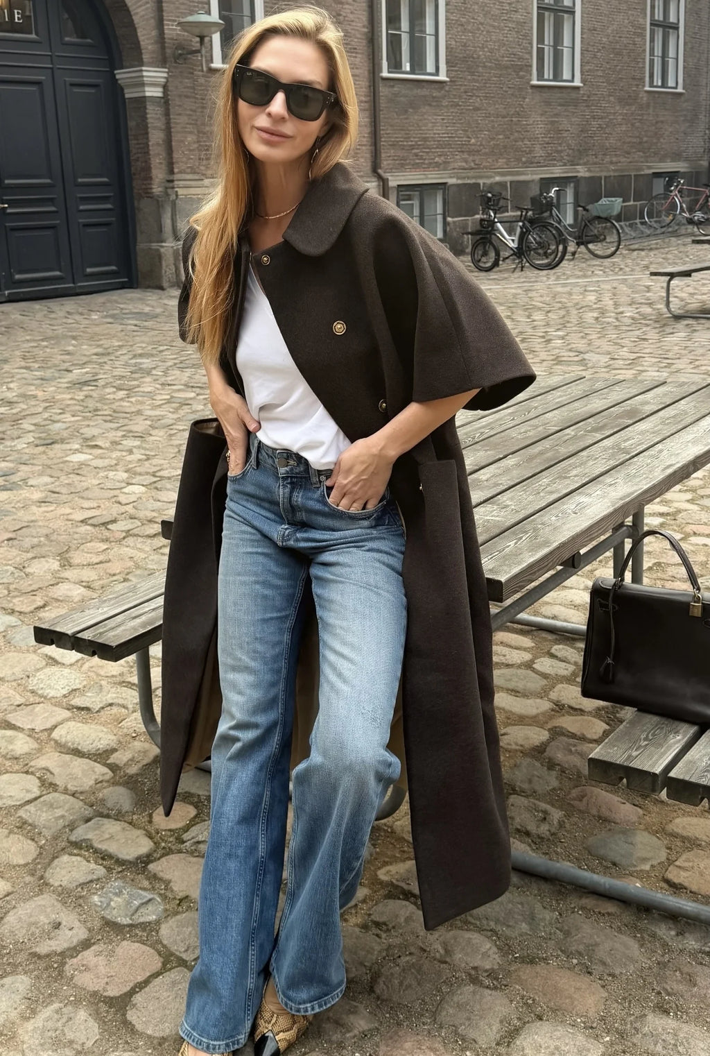 Long MOK Coat - Chocolate