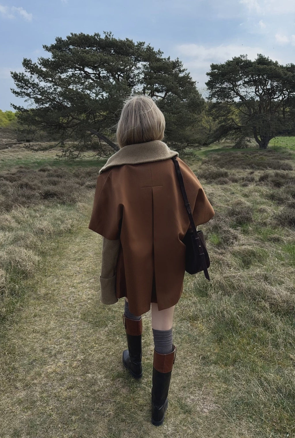 Short Mok Coat Chocolate