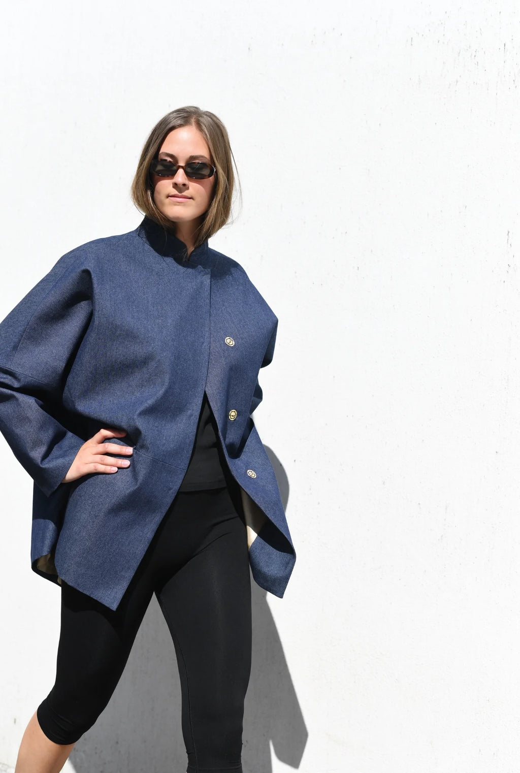 Seoul Cotton Coat Denim