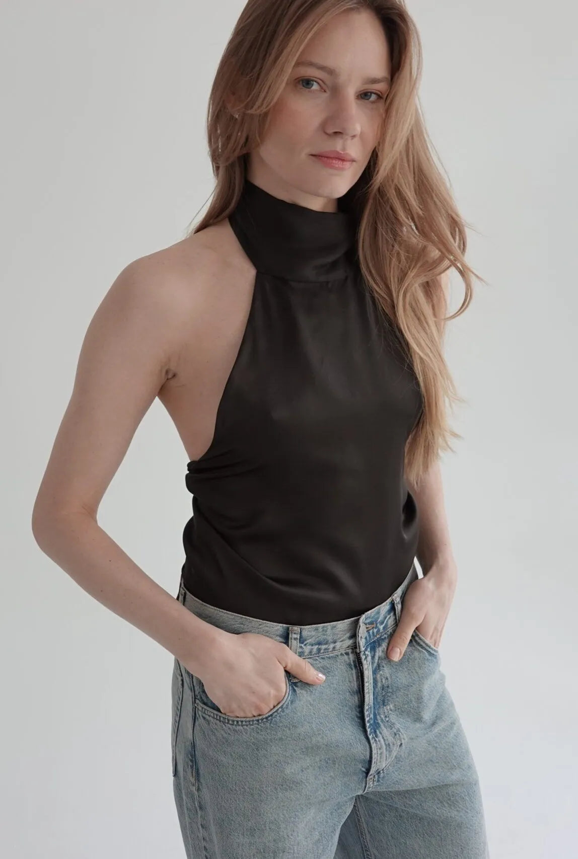 Gina silk top