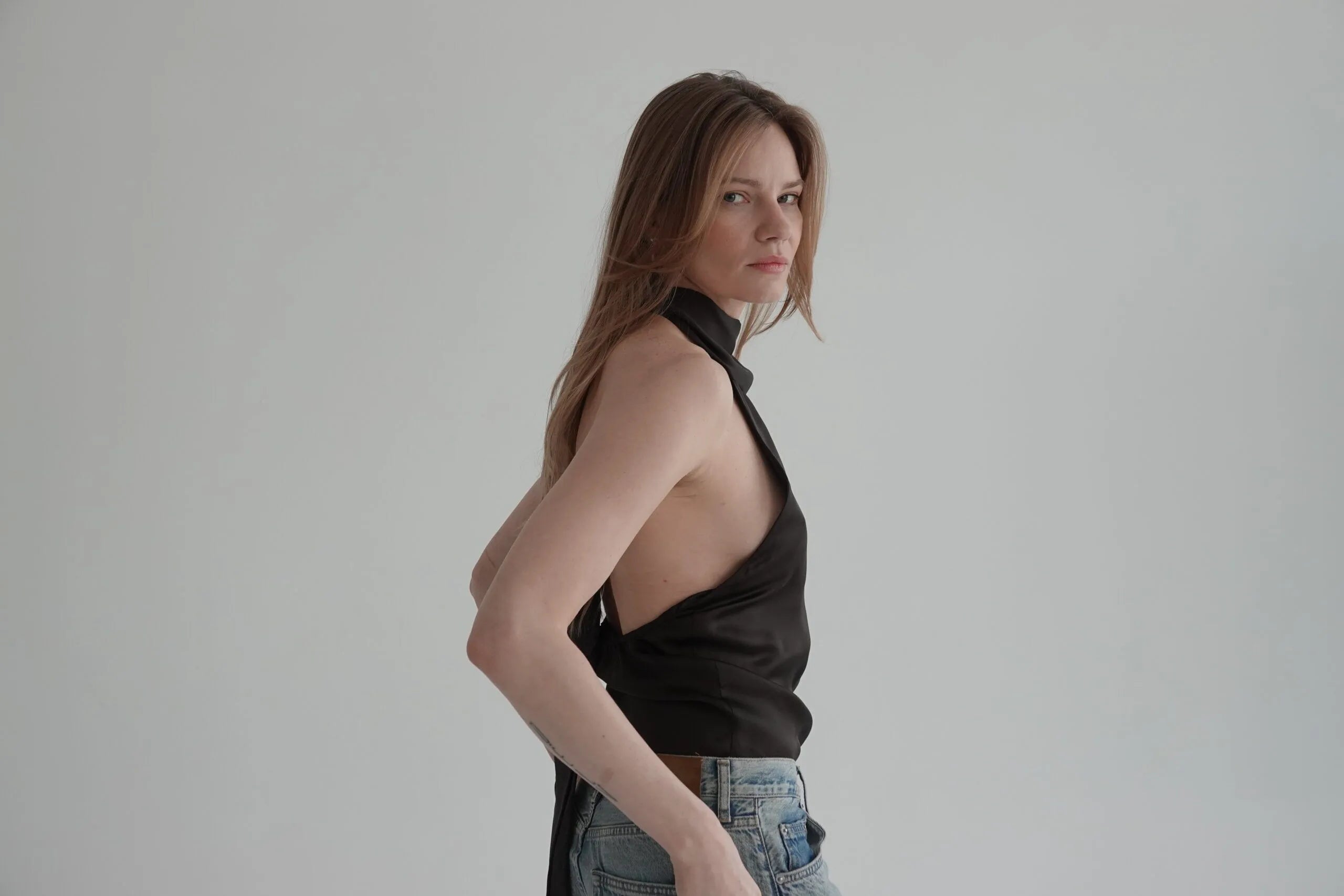 Gina silk top