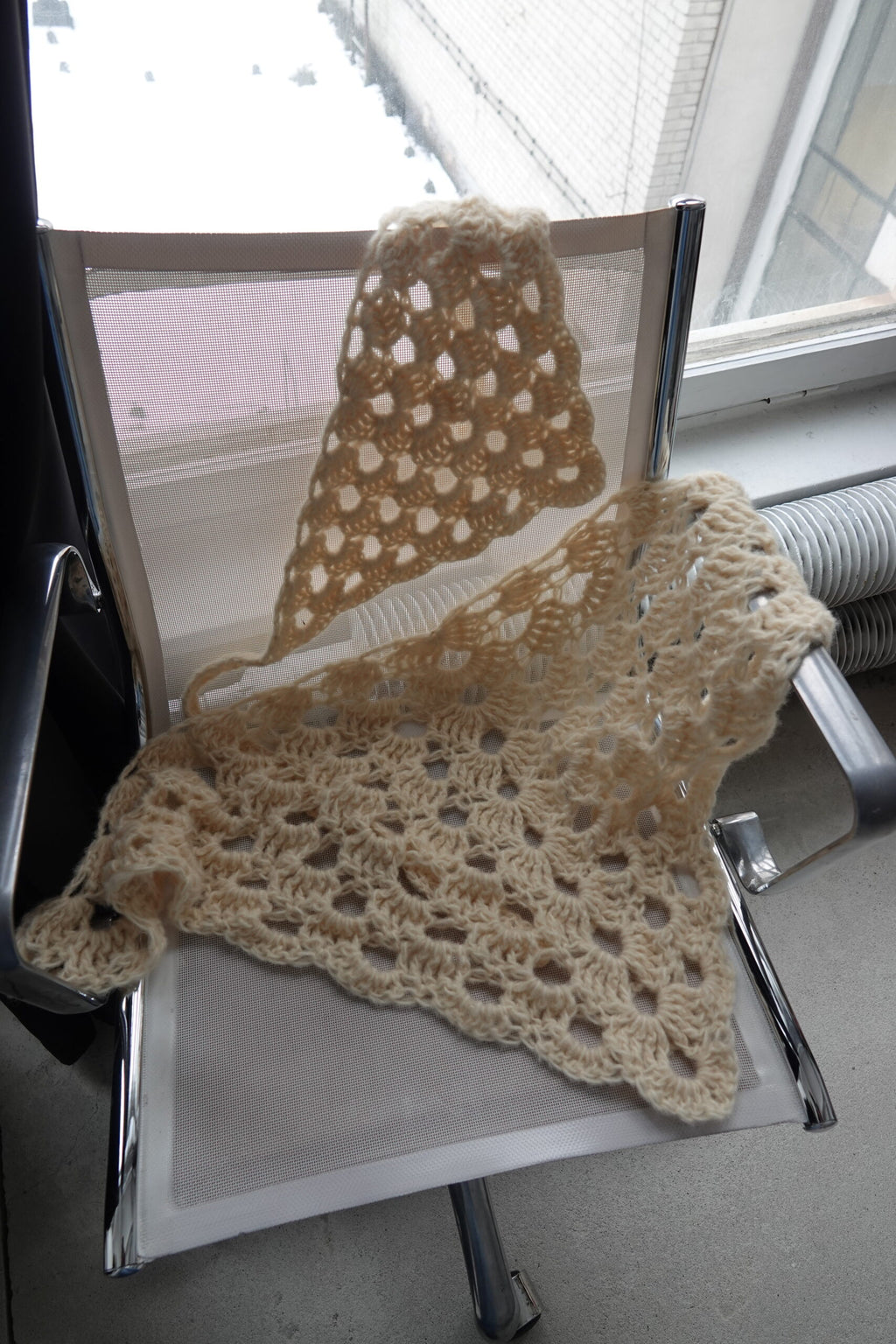 Marie hand-crocheted headband