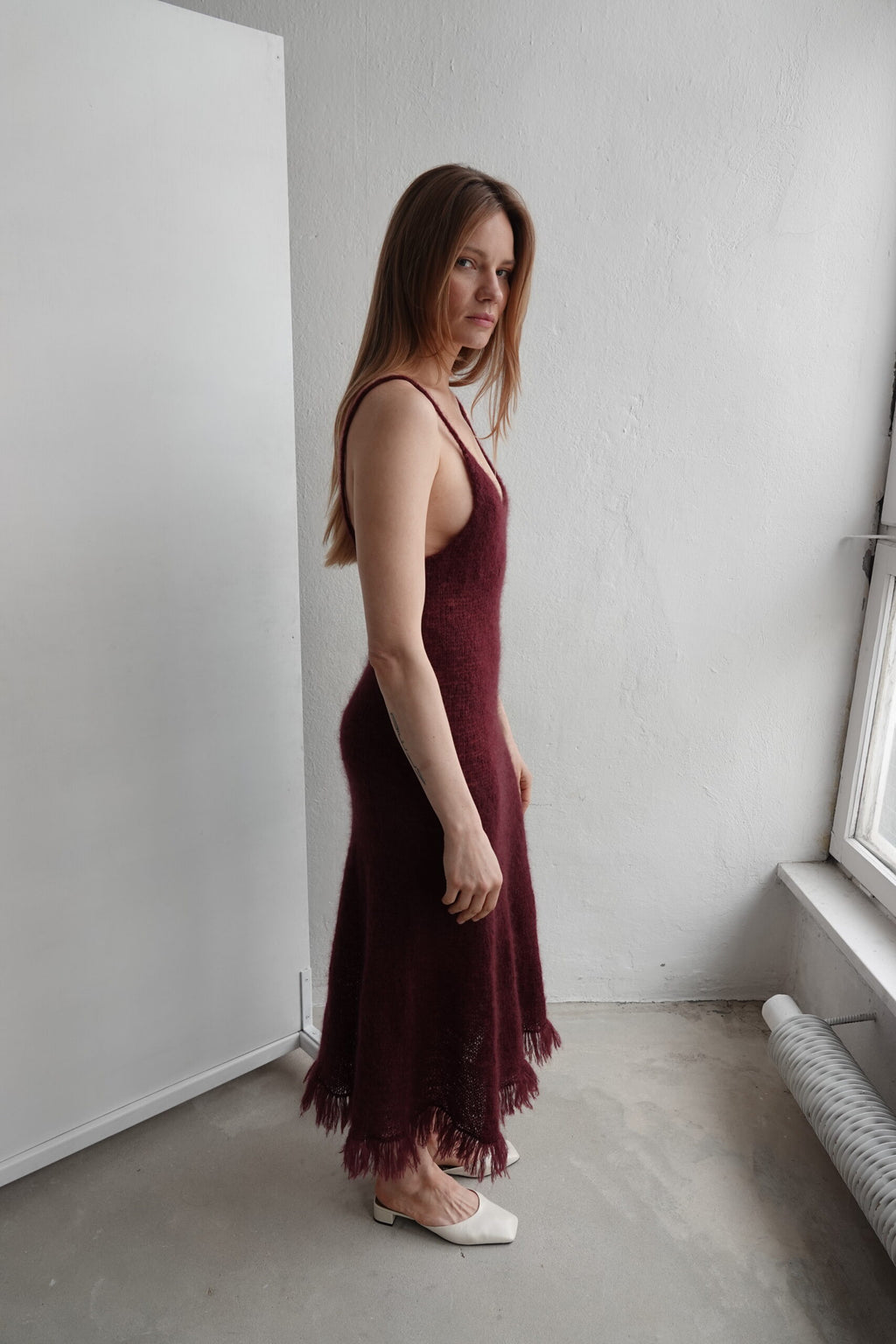Hand-knitted Ofelia dress
