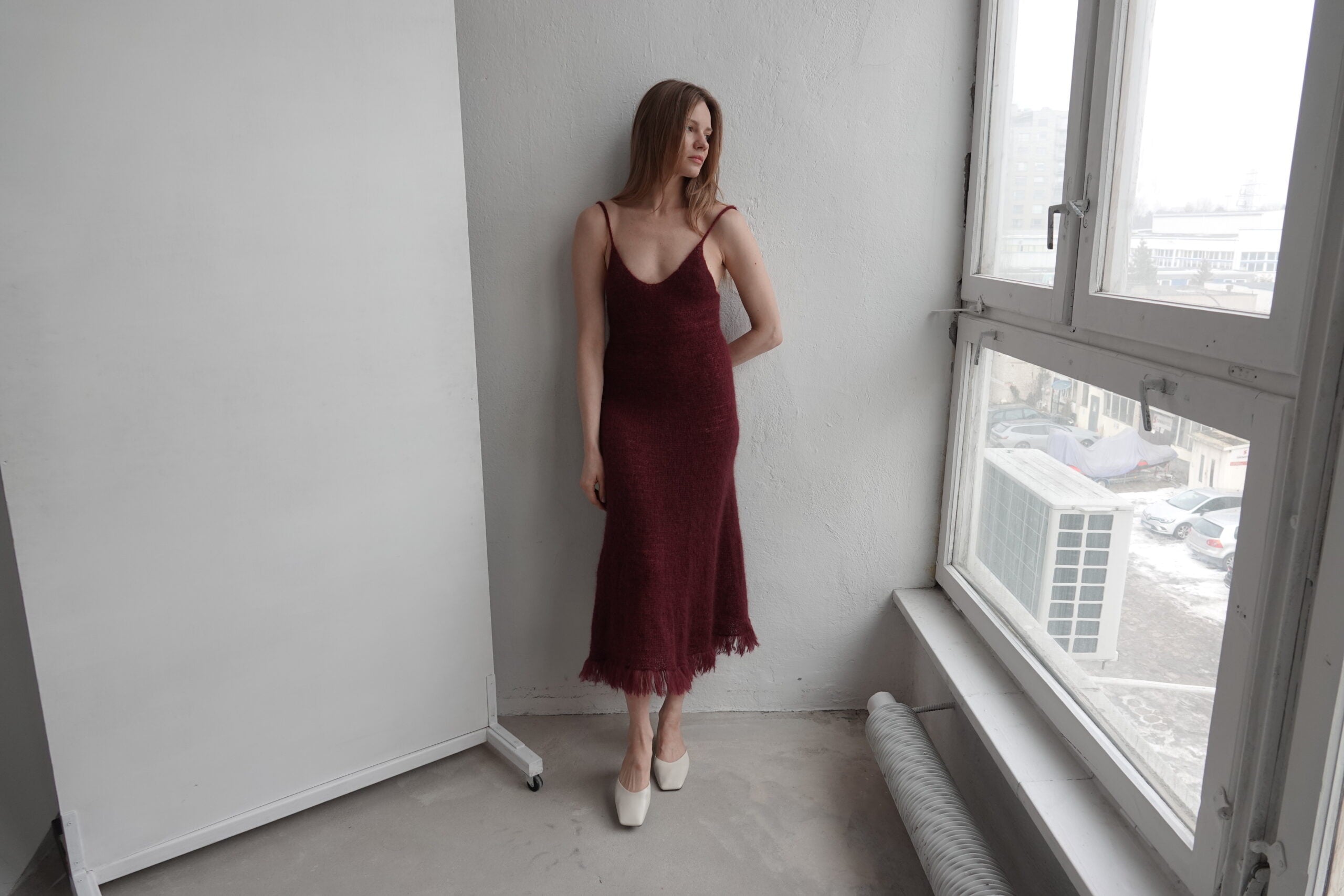 Hand-knitted Ofelia dress