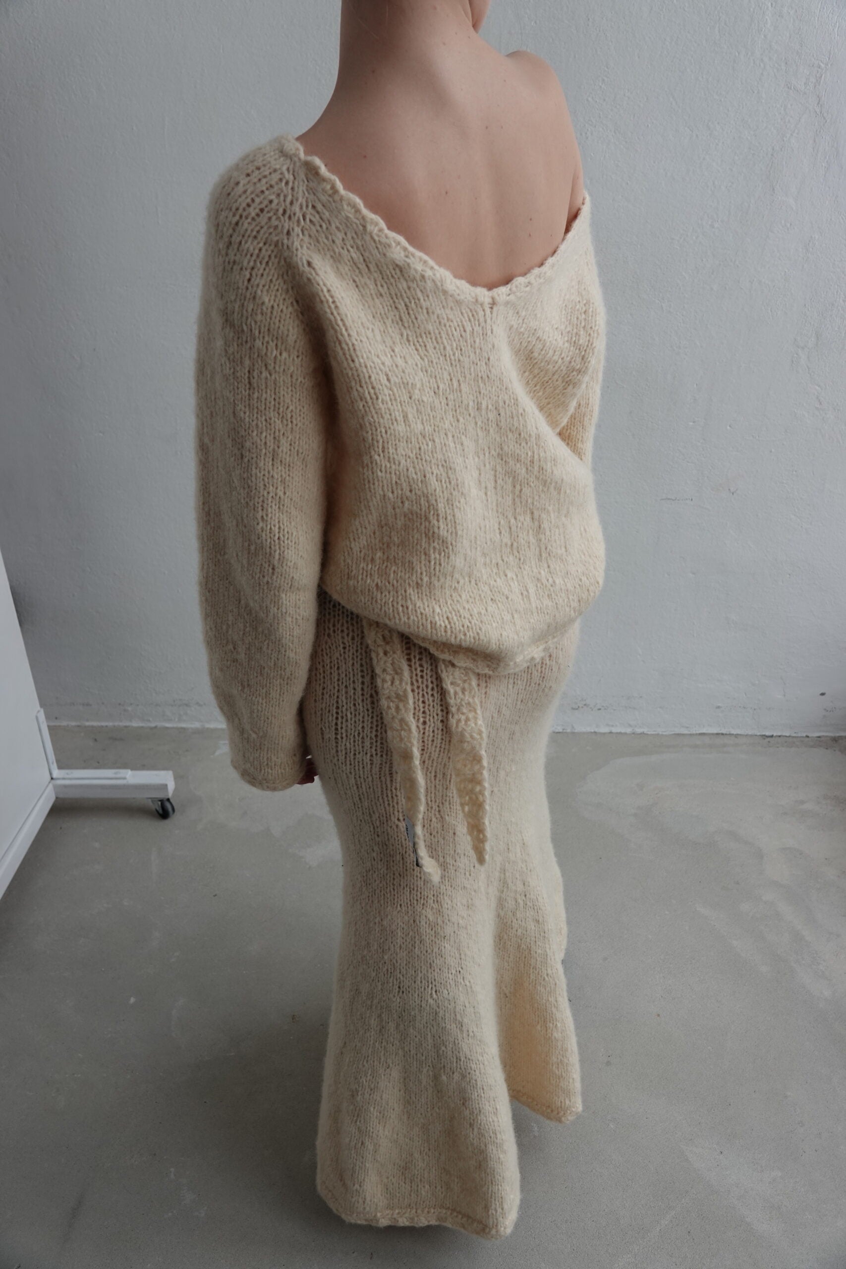 Cara hand-knitted sweater