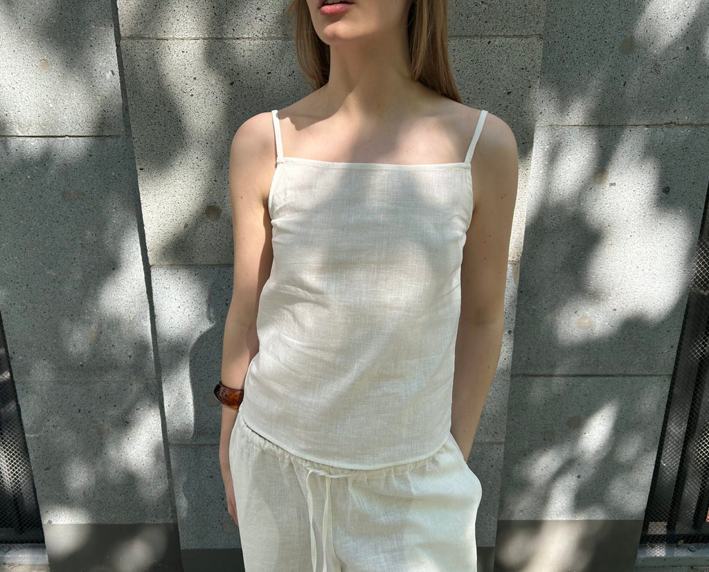 Harper Linen Top