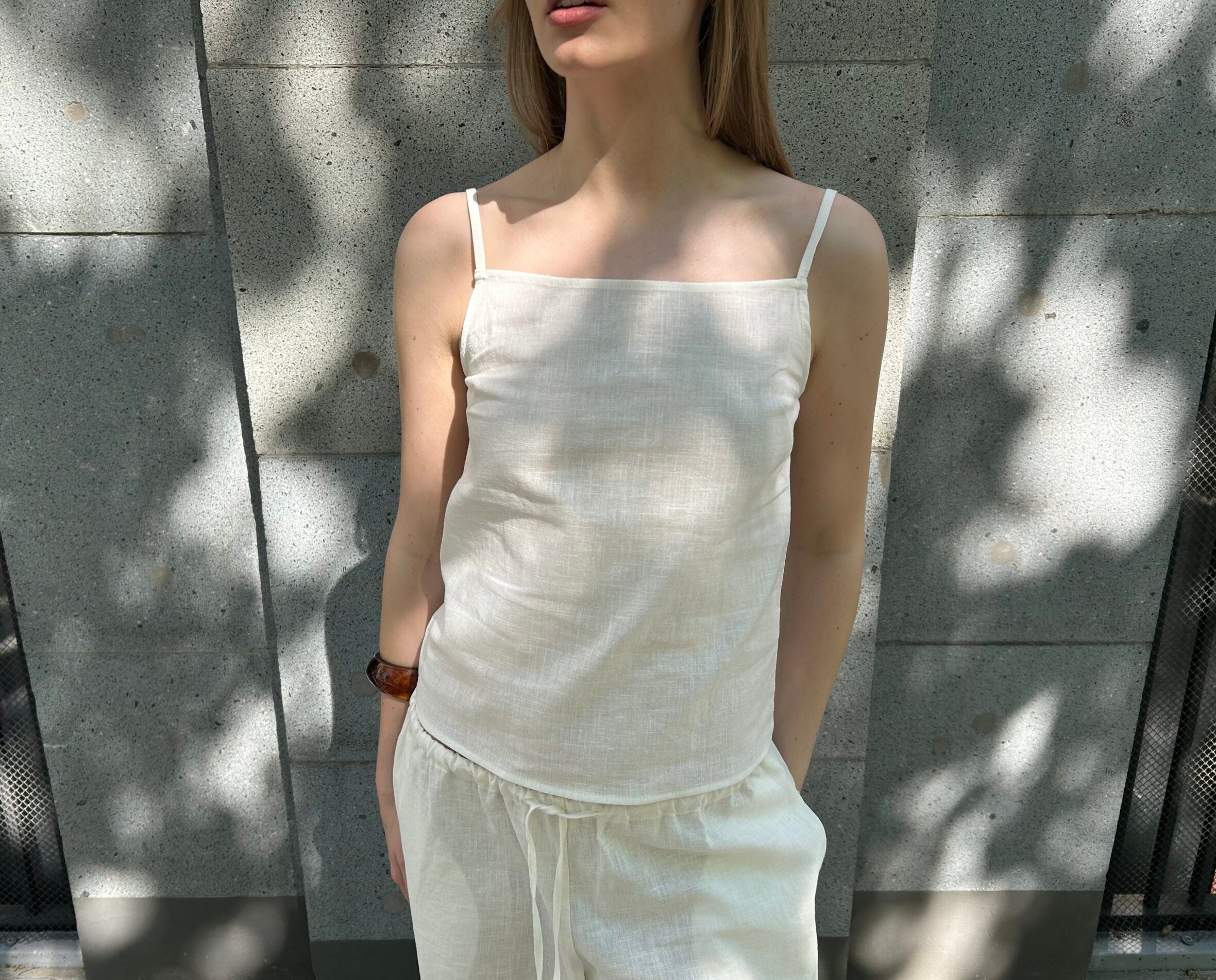 Harper Linen Top