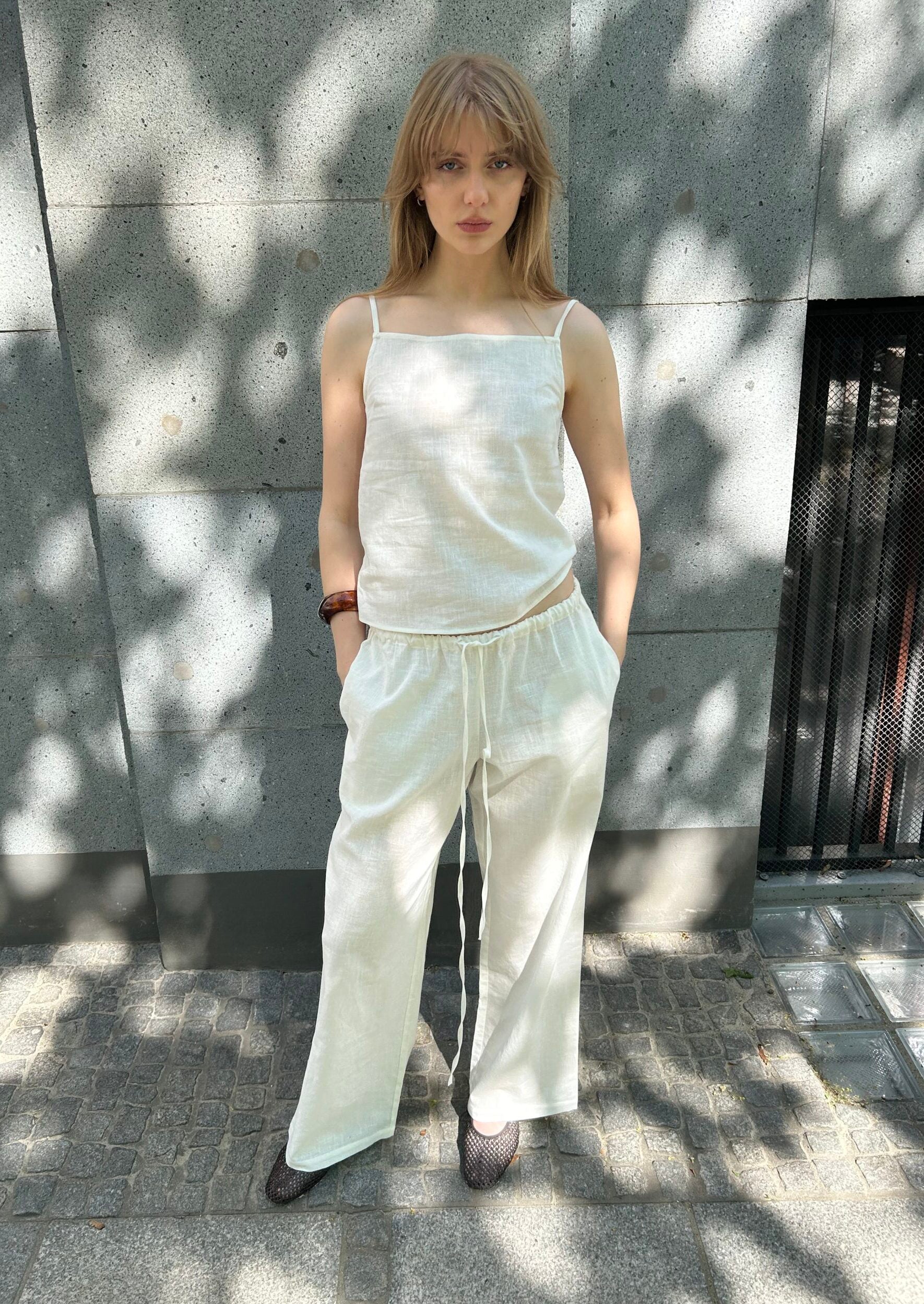 Zoi Linen Trousers