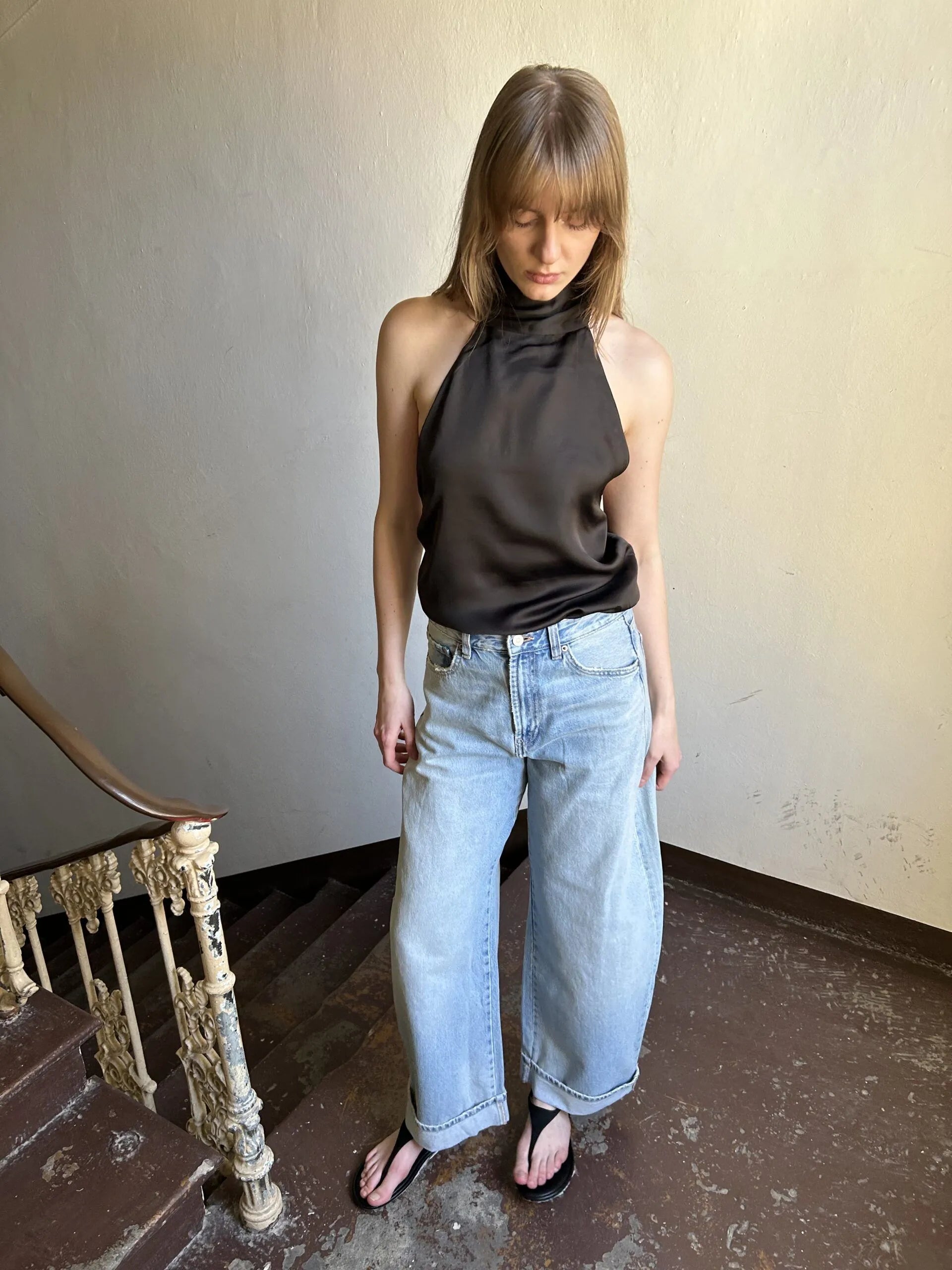 Gina silk top