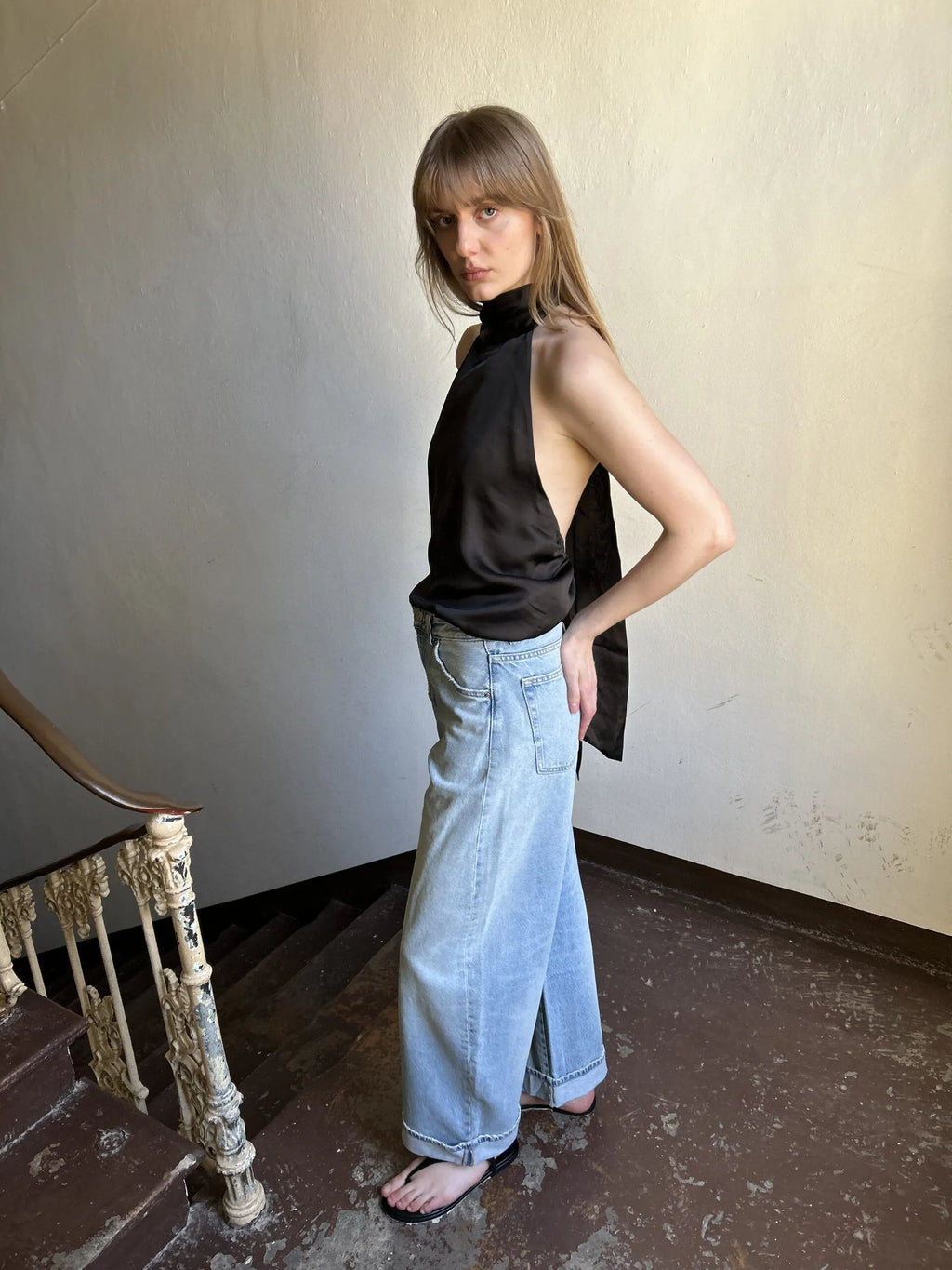 Gina silk top