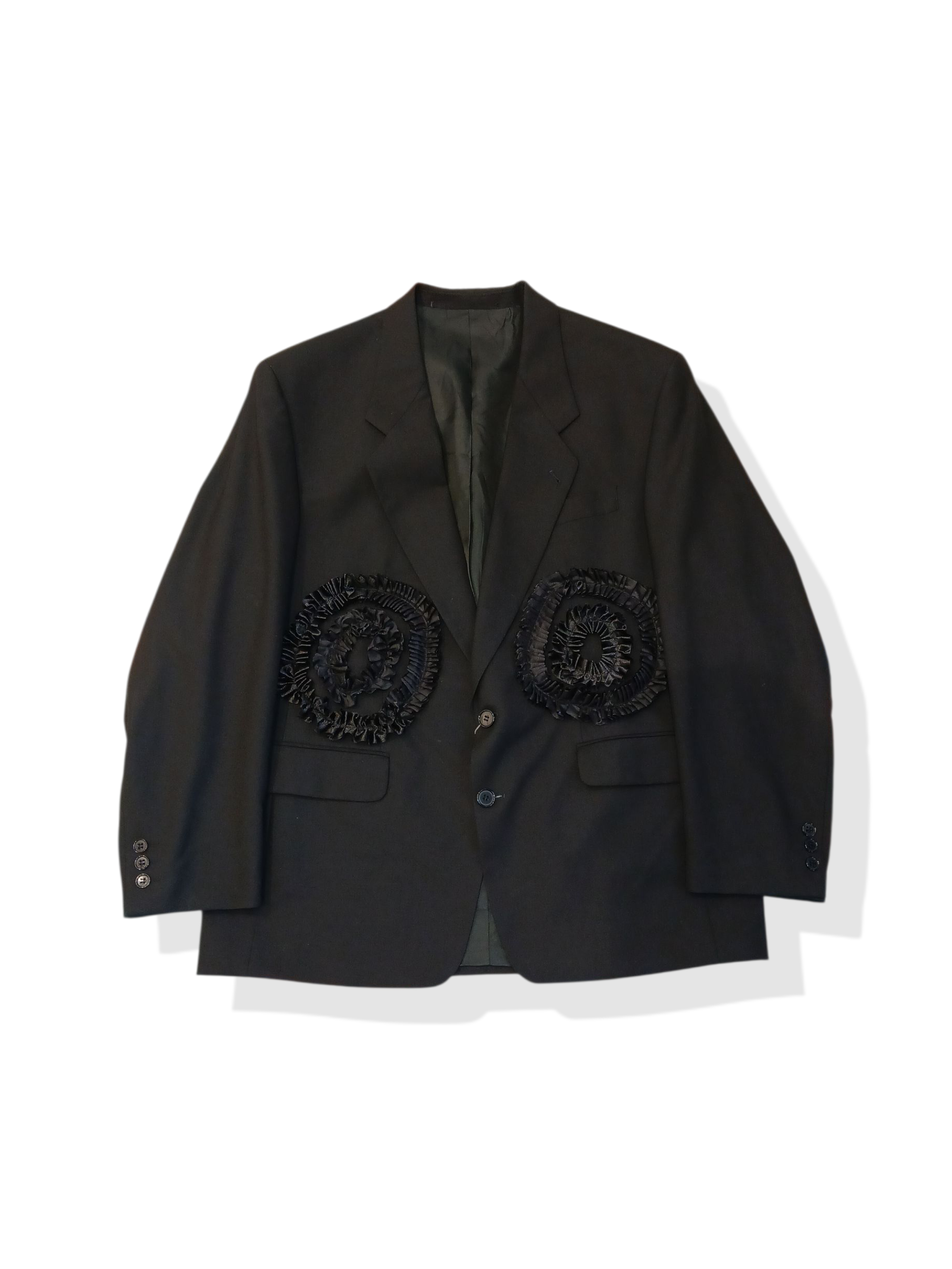 Black Ruffles Jacket