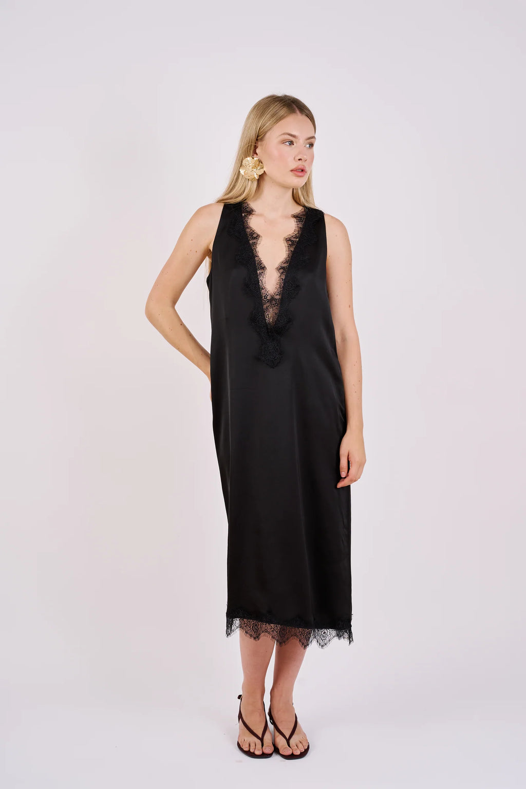 Lace Dress Black
