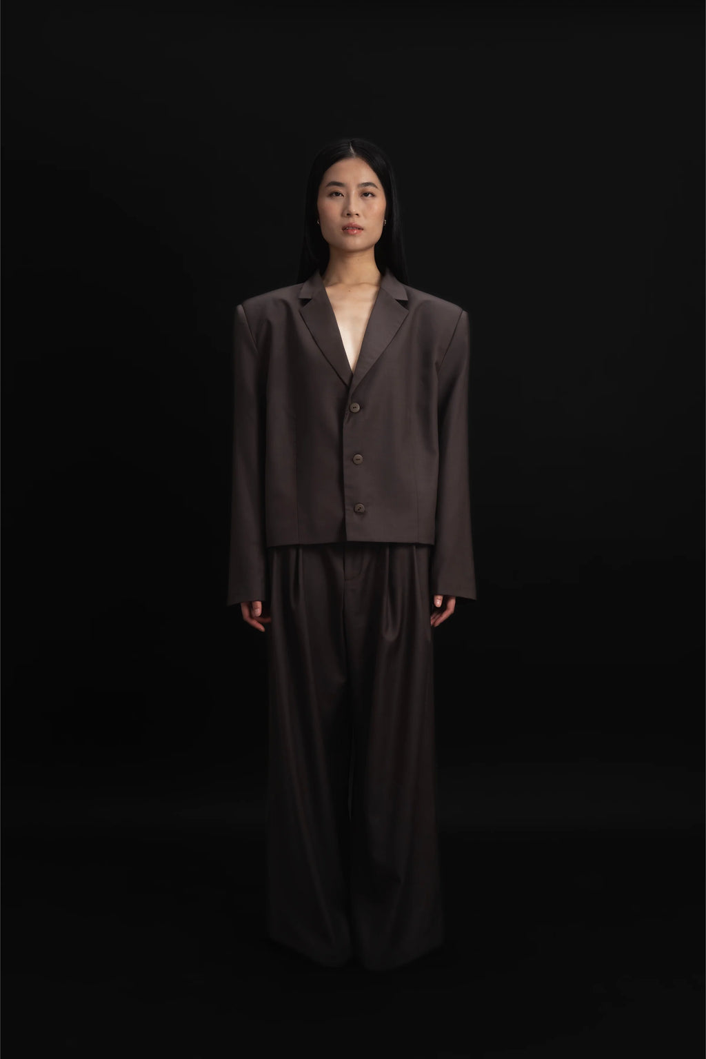 Cinnamon Wool Pants