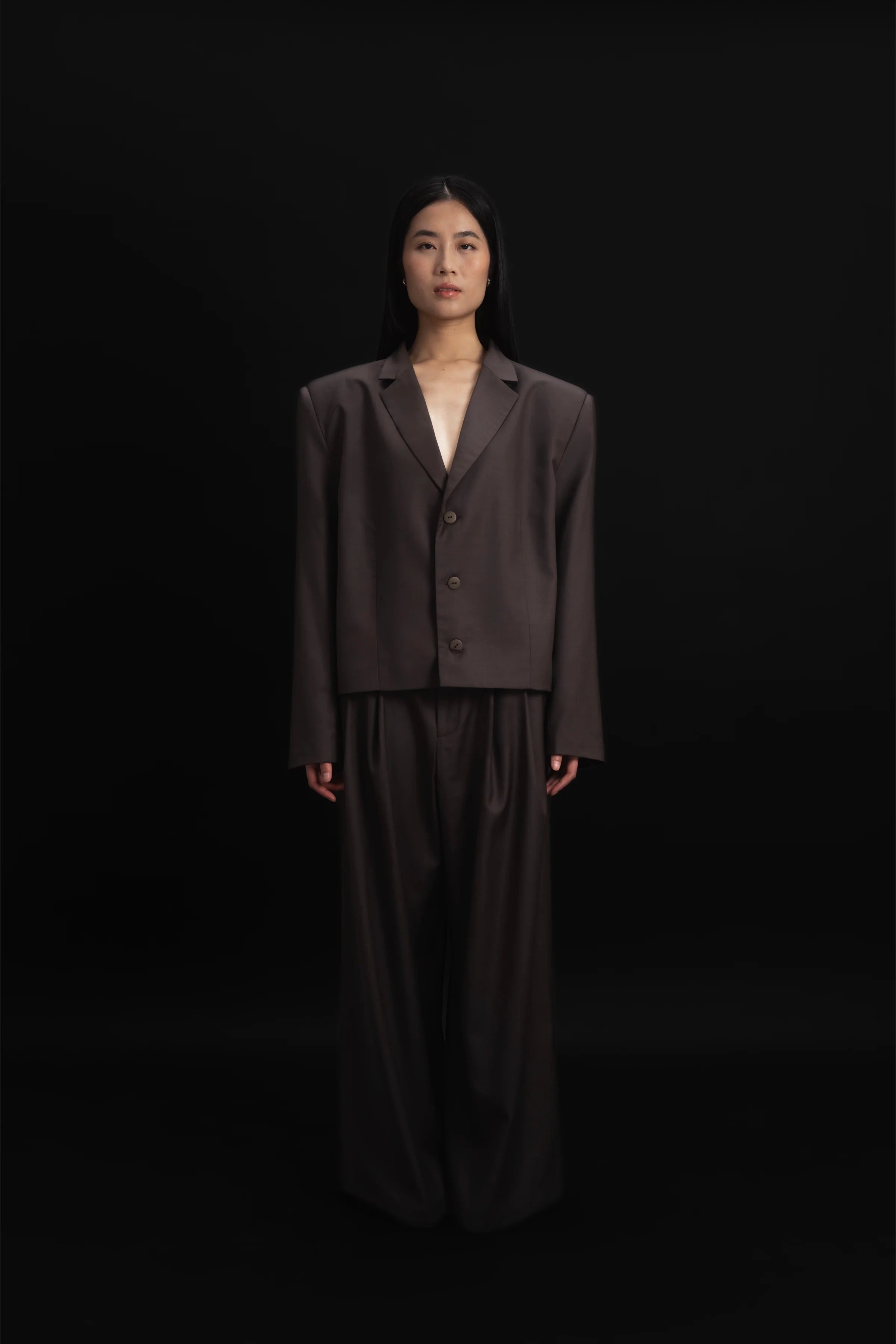 Cinnamon Wool Pants