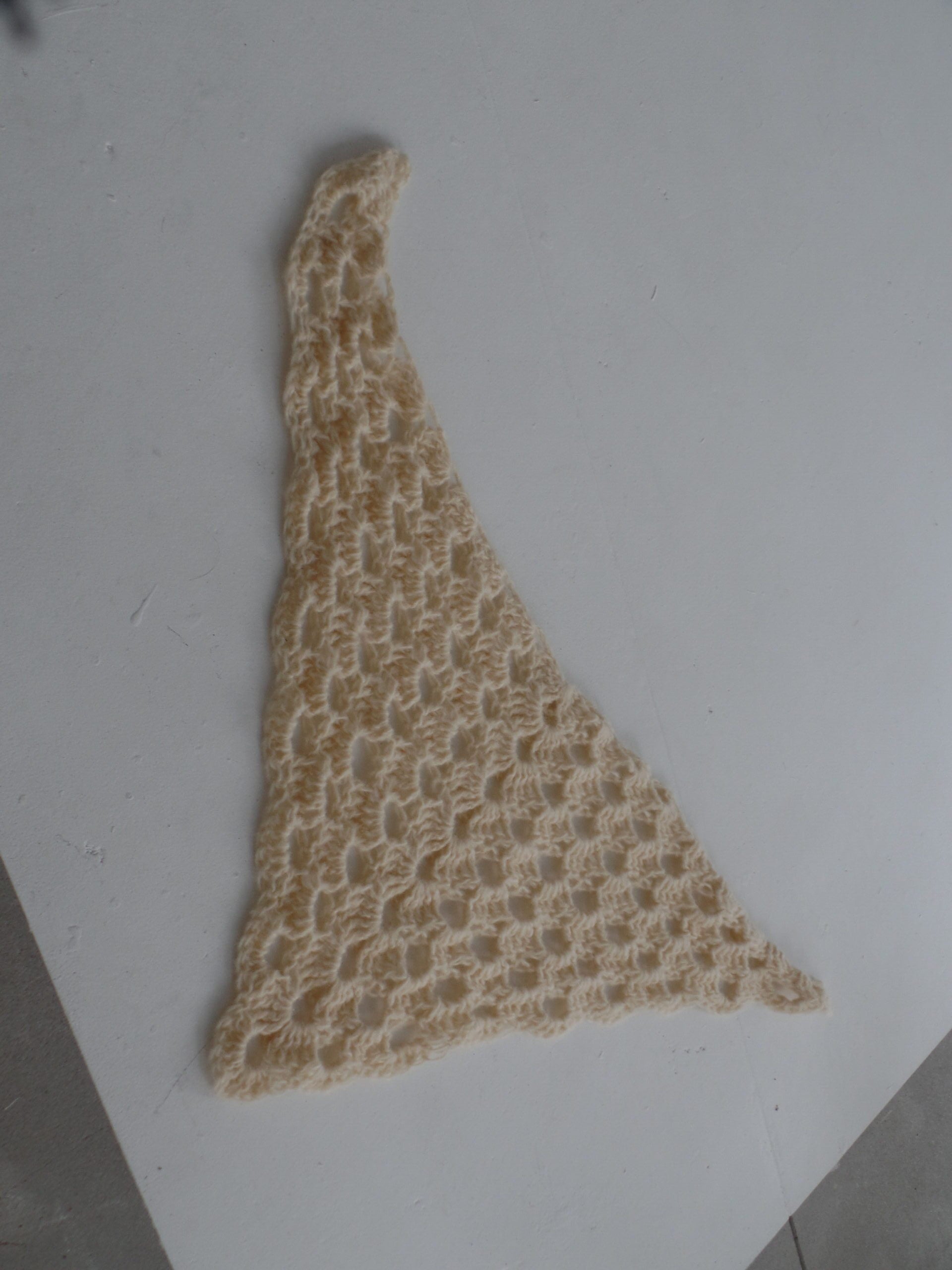 Marie hand-crocheted scarf
