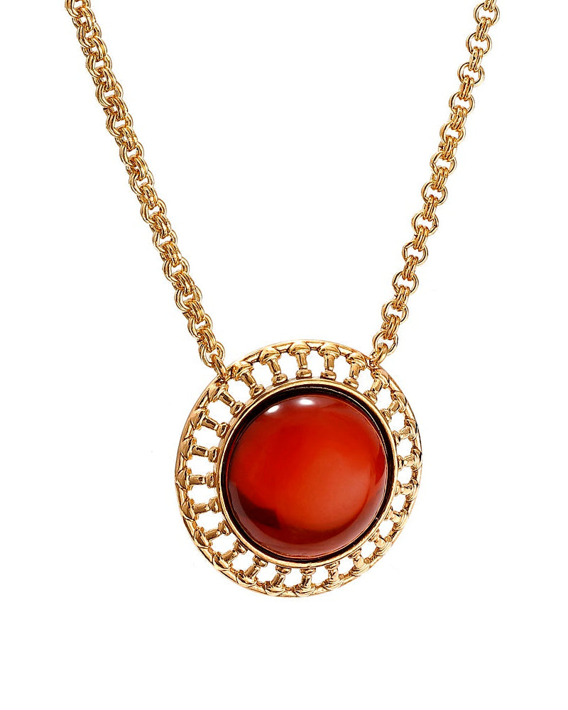 The Single Plate Necklace GP