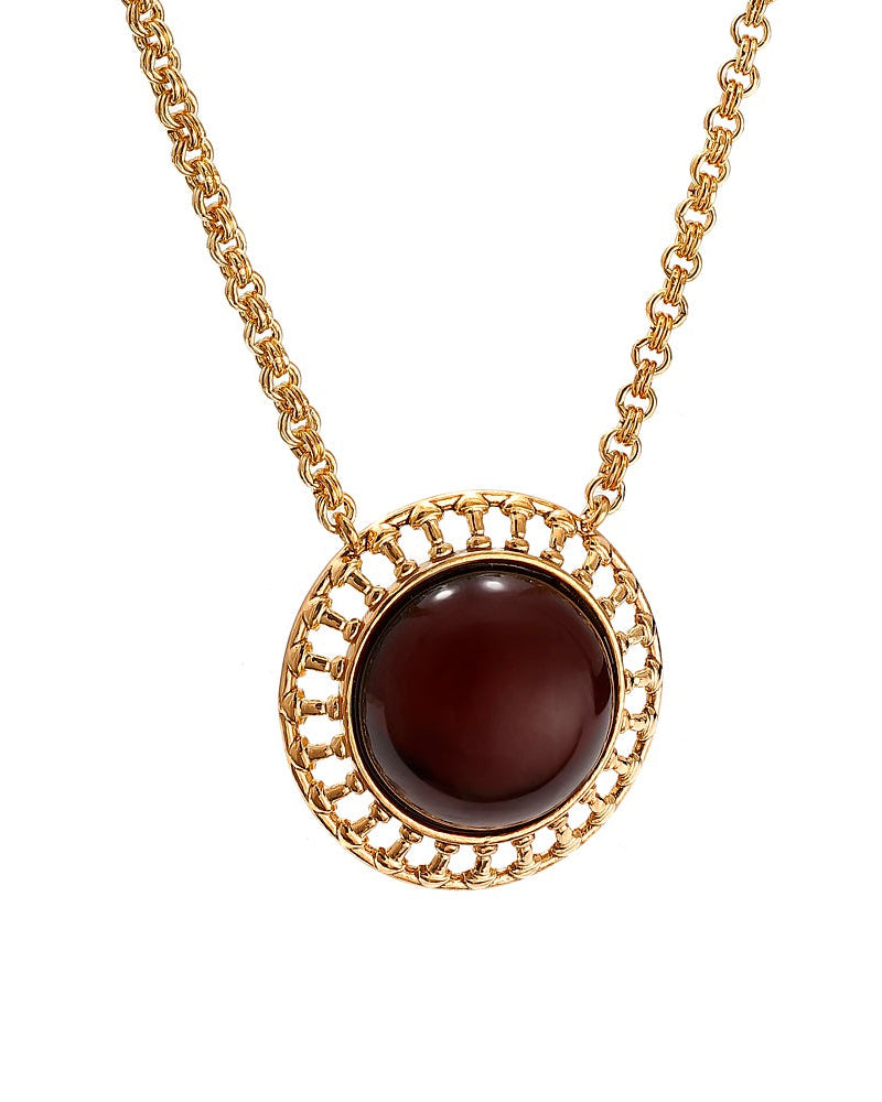 The Single Plate Necklace GP