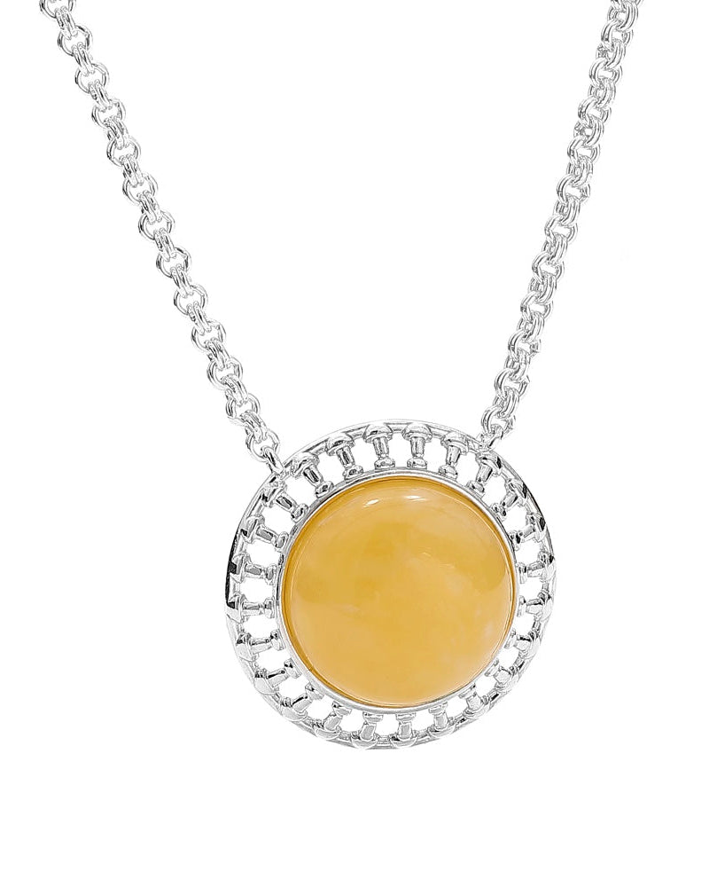 The Single Plate Necklace S
