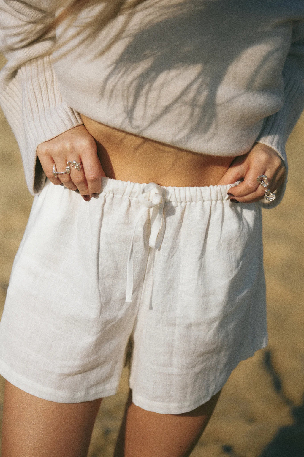 Zoi Linen Shorts