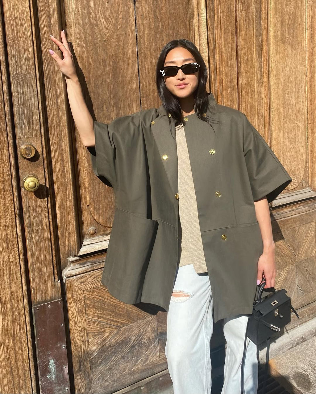 Short Mok Coat Army