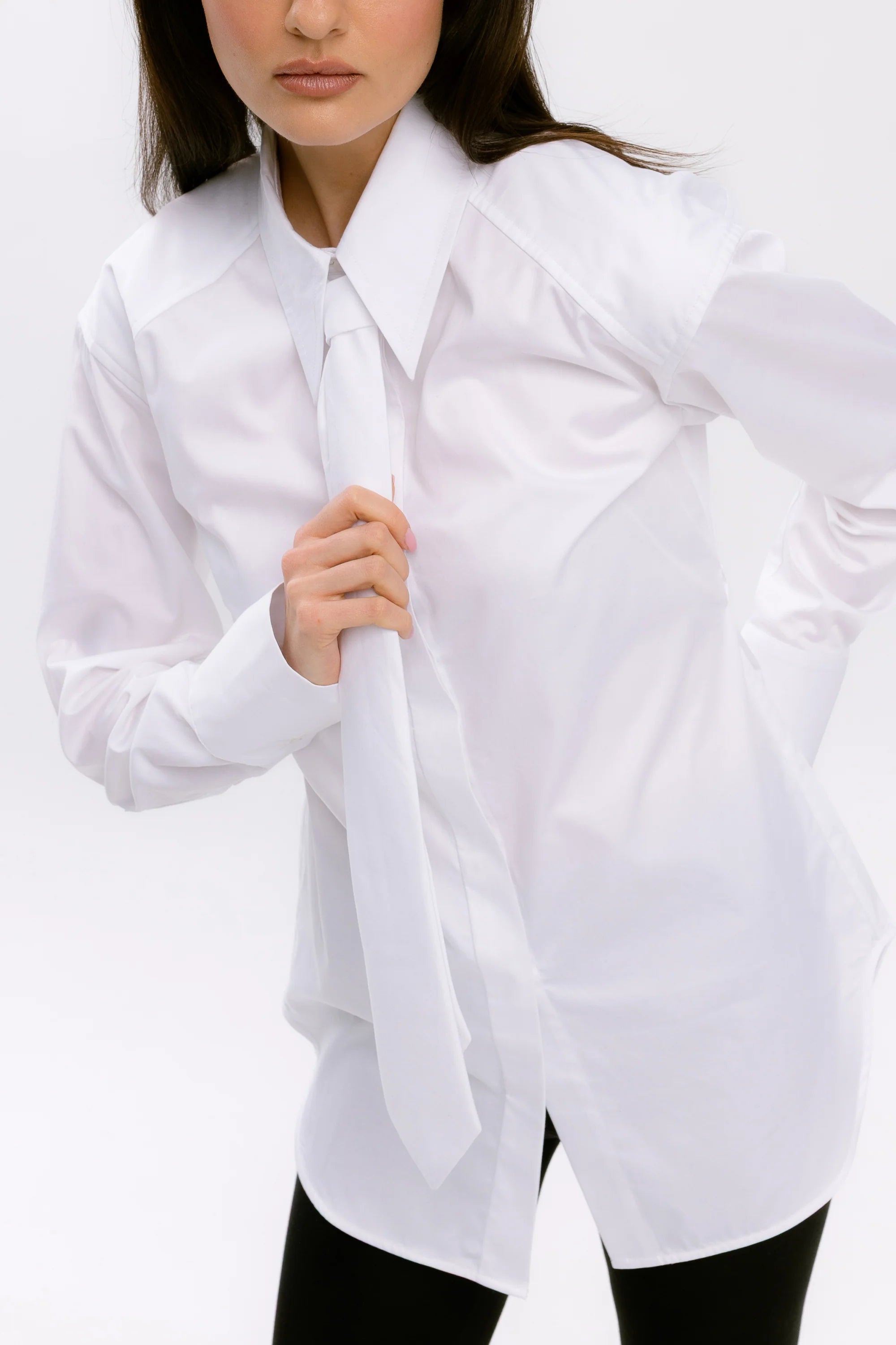 Parma Tie White