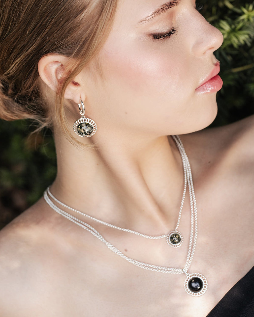 The Single Plate Necklace S
