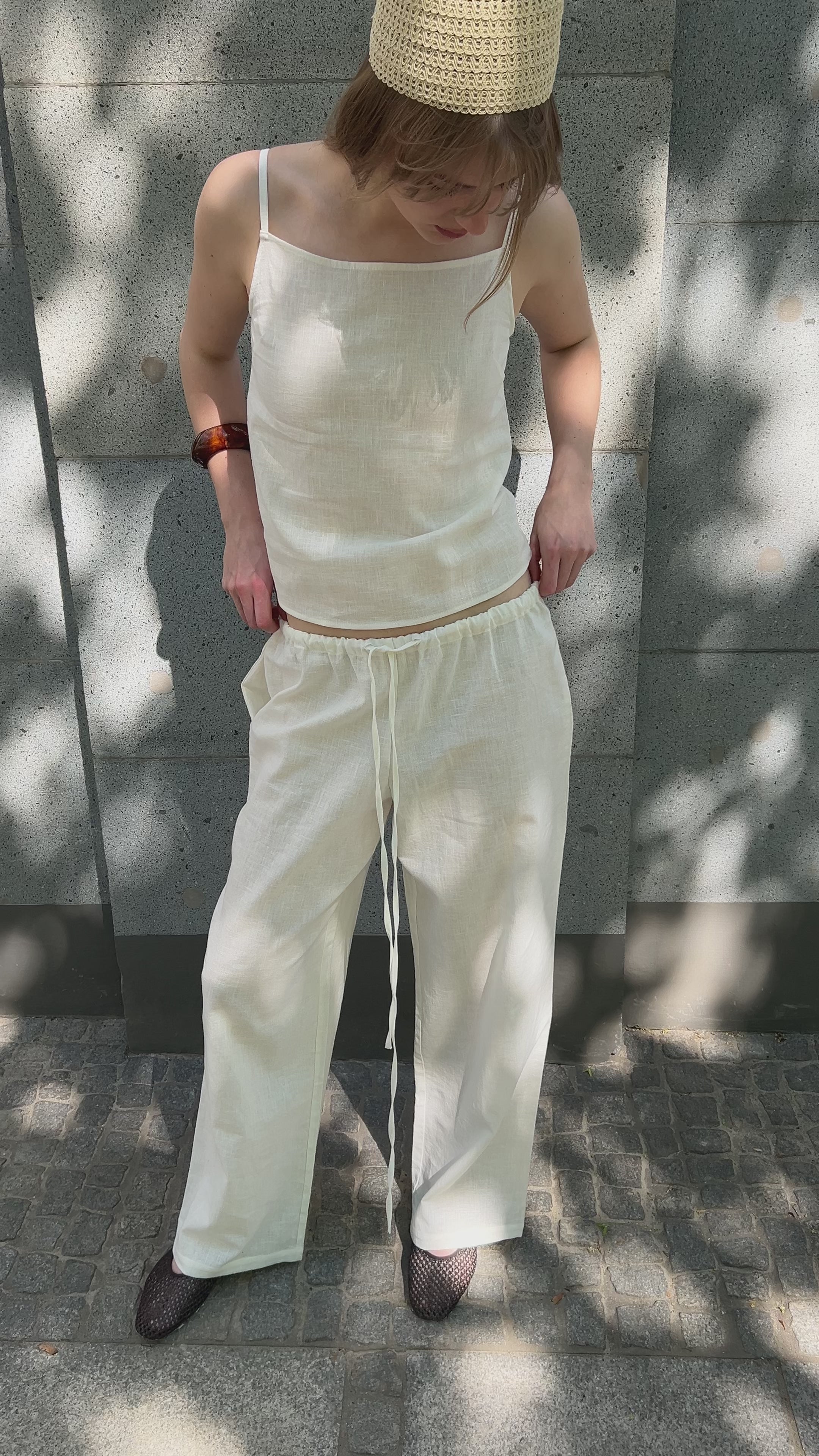 Zoi Linen Trousers