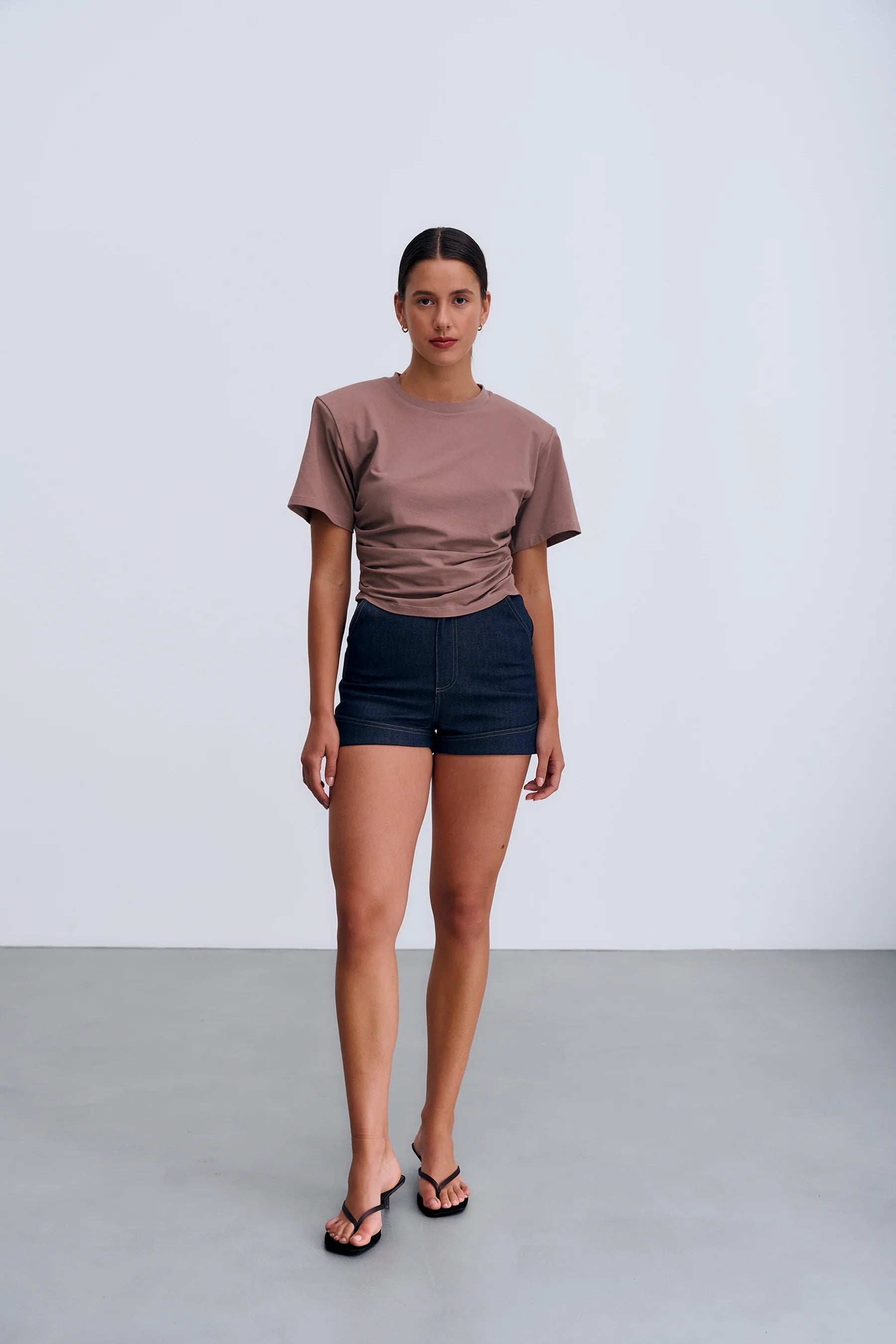 Siena T-shirt Taupe