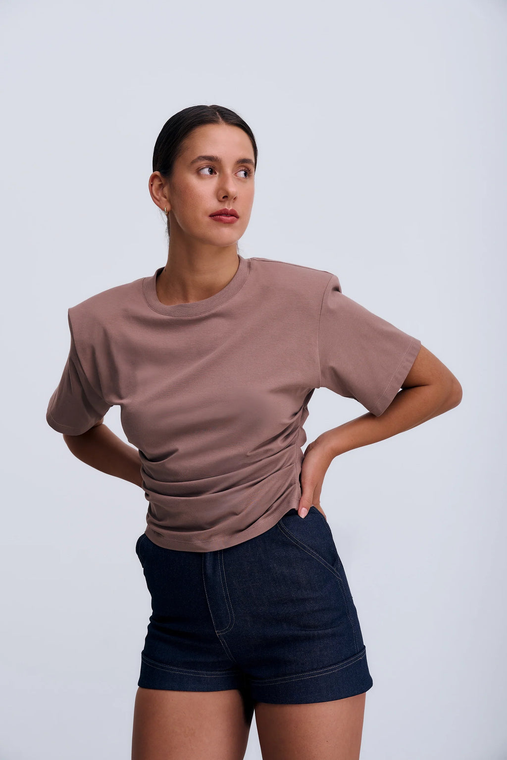 Siena T-shirt Taupe