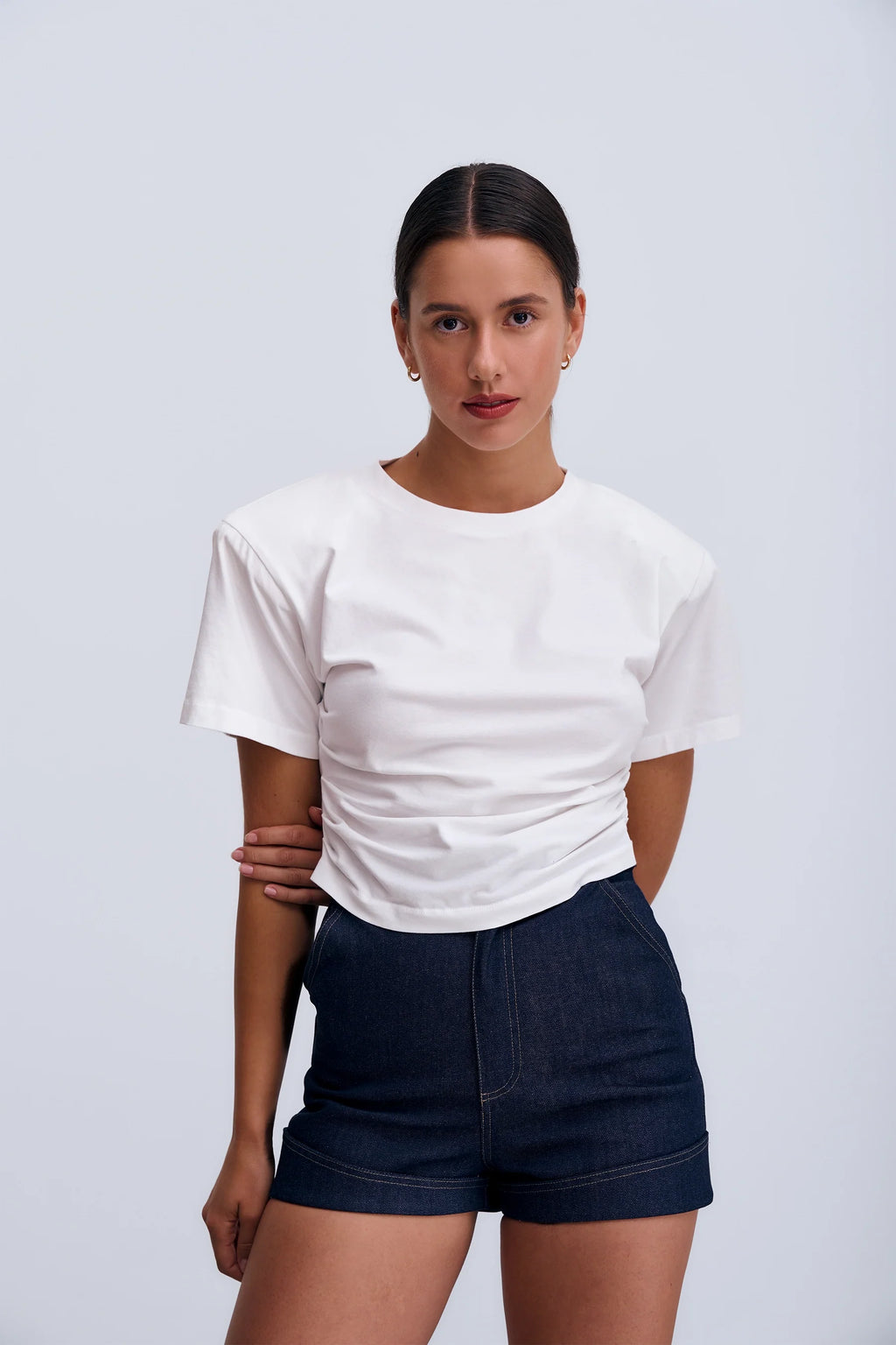 T-shirt Biały Siena