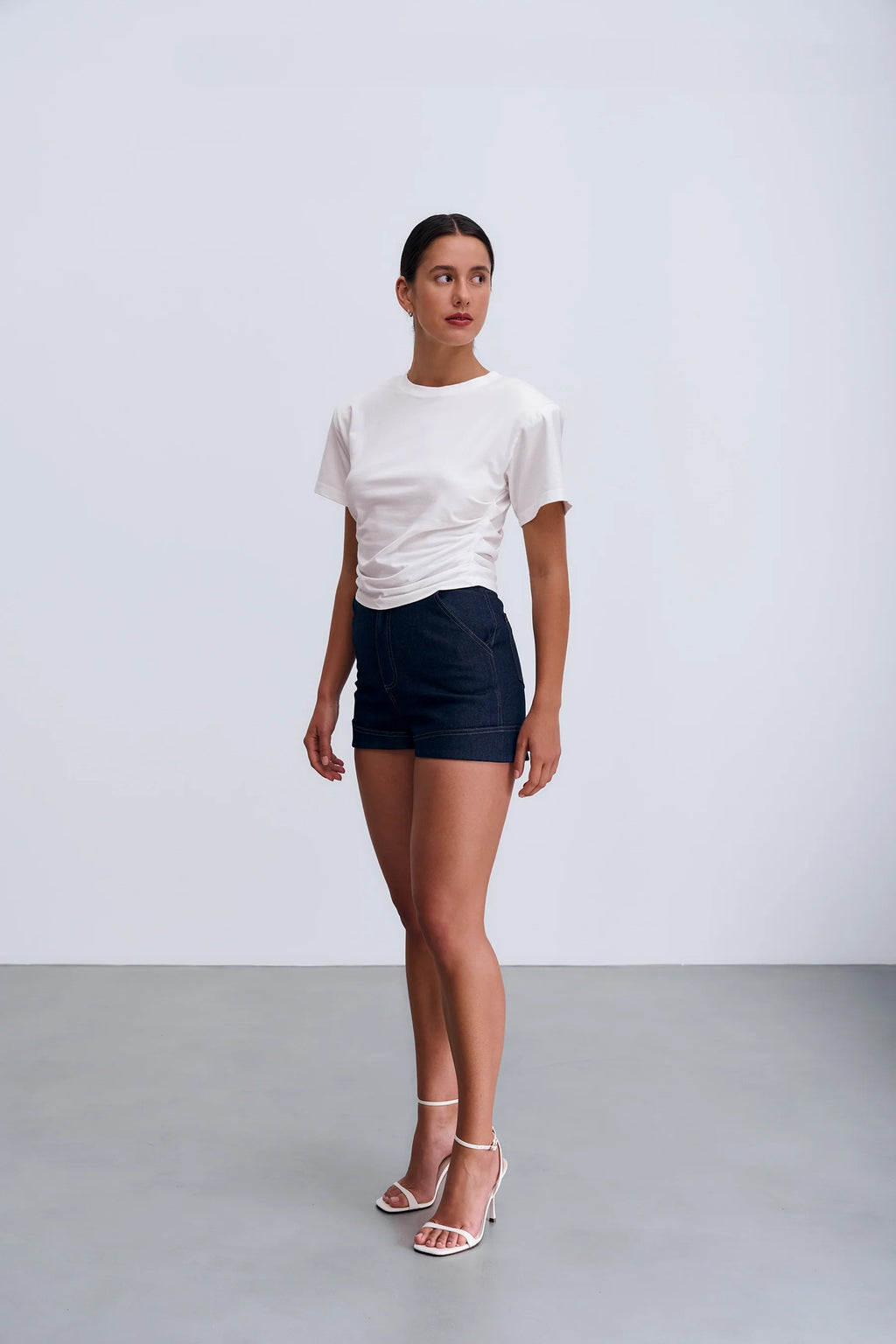 T-shirt Biały Siena
